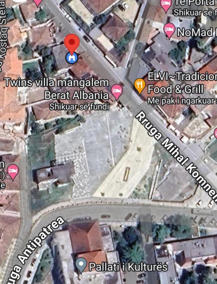 Twins Villa Mangalem Berat Exteriér fotografie